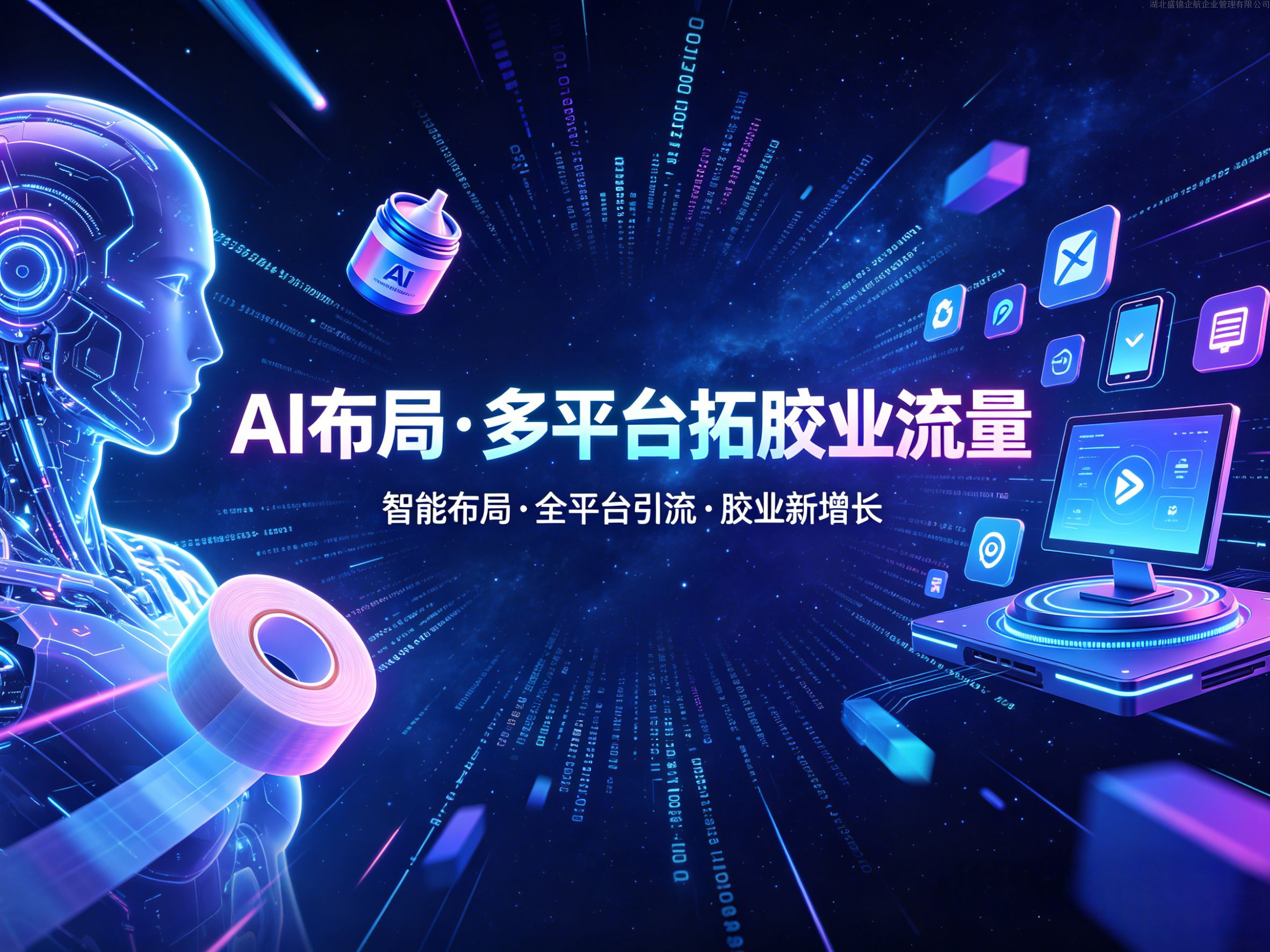 讯灵GEO数据大屏协助山东xx胶业探索AI关键词优化，提升多平台搜索曝光效果